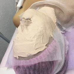 Моделирование овала лица с гипсовой и альгинатной маской